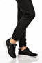 020 g Black-White Unisex Sports Shoes - 2