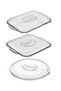 Glass Storage Cover Triple Set (Rectangular - Square - Round) - 2
