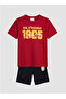 Lcw Kidsred Printed Boys' T-Shirt and Shorts - 2