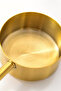 4Pcs Gold Stainless Steel Wooden Handle Measuring Spoon Set Measuring Cup 1.25ml 2.5ml 5ml 15ml - 4