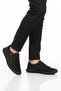 Black Nubuck Genuine Leather Orthopedic Women's Casual Shoes 5605 Z - 3
