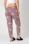 Cotton Thin Breathable Fabric Ribbon Waist Detail Pocketless Women's Pajama Bottoms - 5