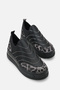 Mdln 786 Stone Detailed Leopard Sneakers