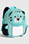 3D Tiger Figured Neoprene Kindergarten and Nursery Bag - Water Repellent Lightweight Children's Backpack - 3