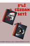Children's Wallet (2 Pcs), Coin Wallet, Wallet with Card Holder and Keyring, Multi-Purpose Organizer