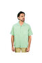Men’s Relaxed Linen Cotton Short Sleeve Button Shirt
