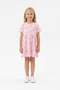 Bunnyhopp Sea Theme Short Sleeve Girls Dress - 100% Cotton Pink Summer Dress