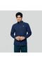 Men’s Cotton Slim Oxford Shirt with Embroidery - 8