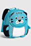 3D Tiger Figured Neoprene Kindergarten and Nursery Bag - Water Repellent Lightweight Children's Backpack - 2