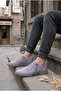 Noka Adrıan Printed Detailed Linen Men's Shoes with Rubber Laces - 6