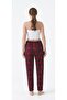 Women's Red Navy Blue Checkered Pajama Bottoms Comfortable Fit Velvety Softness - 4