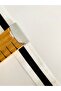 5 Meters Width 3 cm Black and White Multi-Purpose Decorative Ribbon for Collars, Sleeves, Tracksuits, Sweatshirts, Bags, Columns - 6