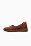 Women's Genuine Leather Casual Shoes 25Y D25Ya-810 Z Tan - 2