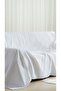 Square Woven Modern Single-Person Pique - Breathable Cotton Waffle Bedspread - 3
