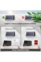 Solar Wall Lights - Outdoor Solar Fence Lights with Up & Down Sconces for Yard, Garden, Ga - 8