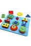 Montessori Educational Toy Gear Puzzle |   Shape and Color Matching Developmental Toy / Pla Bioplastic - 6