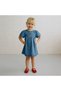 Girl's Cherry Denim Dress