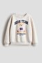 Motif-detail sweatshirt