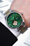 Automatic Sapphire Glass Steel Case Transparent Dial Japanese Movement Men's Wristwatch 10 Atm Qmg1207