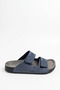Men's Double-Strapped Daily Slippers with Velcro, Comfortable Sole, Lightweight Sole, Summer Modern Comfortable Slippers - 2