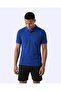 Fausto Men's Blue Regular Polo Collar T-Shirt - 3