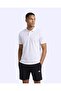 Fausto Men's White Regular Polo Collar T-Shirt - 3