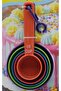 10-Piece Measuring Cups and Spoons Set, Multicolour Kitchen Tools, Nesting Design - 2