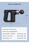 Relixu Professional Mini Massage Gun, Deep Tissue Percussion Muscle Massager with 4 Massage Heads, P - 2