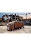 19cm Detailed Open-Body Logistics Themed Toy Pickup Truck with Pull-Back Mechanism - 3