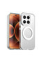 Case for Xiaomi 17, CandyCase MagSafe, shockproof, white
