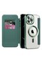 Husa pentru iPhone 12 Pro Max, Techsuit, PU, Verde