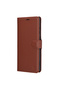 Case for OnePlus 13R, Leather Folio, shockproof, brown - 4