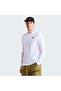 M Evolution Simple Dome Regular Long Sle Men's T-Shirt Nf0A8Eu3Fn41 White-S - 5