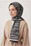 شال ناعم منقوش 70026-10