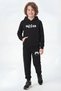 Kangaroo Pocket Hooded Boy's Tracksuit Set with Gamer Print Detail - 2