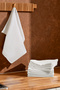 6-Piece Drying Cloth - Kitchen Cover Cloth |   Mouth Wipes |   Serving Napkin |   Soft and Absorbent - 40X40 cm