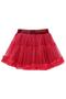 Ruffled Skirt for 4-9 Years Old - Red - 2