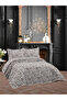 Sarmaşik Pillowed Bedspread Pique Set (Brown) - 2