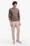 Men's Regular Fit Crew Neck Mink Sweatshirt 50308686-Vr052 - 4