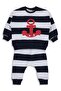 Anchor Printed 6-18 Months Set - Navy Blue