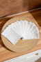6-Piece Drying Cloth - Kitchen Cover Cloth |   Mouth Wipes |   Serving Napkin |   Soft and Absorbent - 40X40 cm - 4