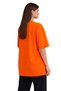 Orange Oversize T-Shirt Unisex 100% Cotton Wanted Written Printed Loose Fit Men's Women's T-Shirt - 5