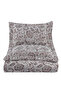 Sarmaşik Pillowed Bedspread Pique Set (Brown) - 4