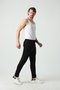 Relax Ti̇me Men's Compact Combed Cotton Zippered Sweatpants - 3