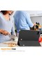 Mi Pad 6 tablet case, Techsuit, Clamshell Case, Black - 6
