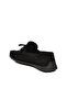 Black Suede Genuine Leather Men's Casual Shoes 14907 m - 4