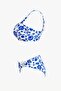 One Shoulder Ring Bikini Set - 4