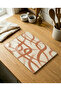 Glass Cutting Board with Non-Slip Base and Terra Pattern - 2