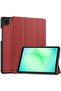 Galaxy Tab A9 tablet case, Techsuit, Clamshell Case, Red