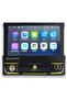 Retractable android screen 7 inch single din Youtube,maps,Android reverse camera included - 4